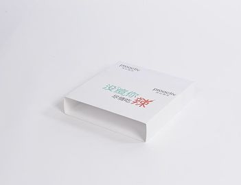 Ticari Kağıt Çekmece Kutuları Hediye Paketleme Fildişi Karton Çekmece Kutusu