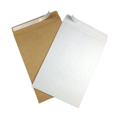 Ofset CMYK Kendinden Yapışkanlı 400gsm Kraft Kağıt Zarflar
