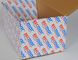 Düz Kraft Kağıt Ambalaj Kutusu Mat Renkli Oluklu Posta Kutuları