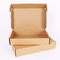 350g Kraft Oluklu Kağıt Kutular Şeffaf Hediye Kutusu